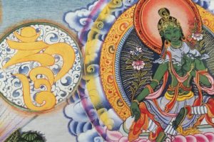 The Great Hum-Making Orange Tara